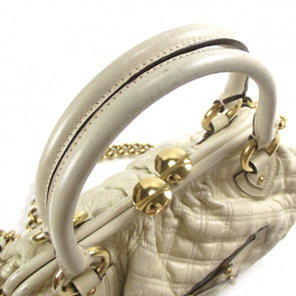 Marc Jacobs Quilted Leather Stam Bag White 6 of 9