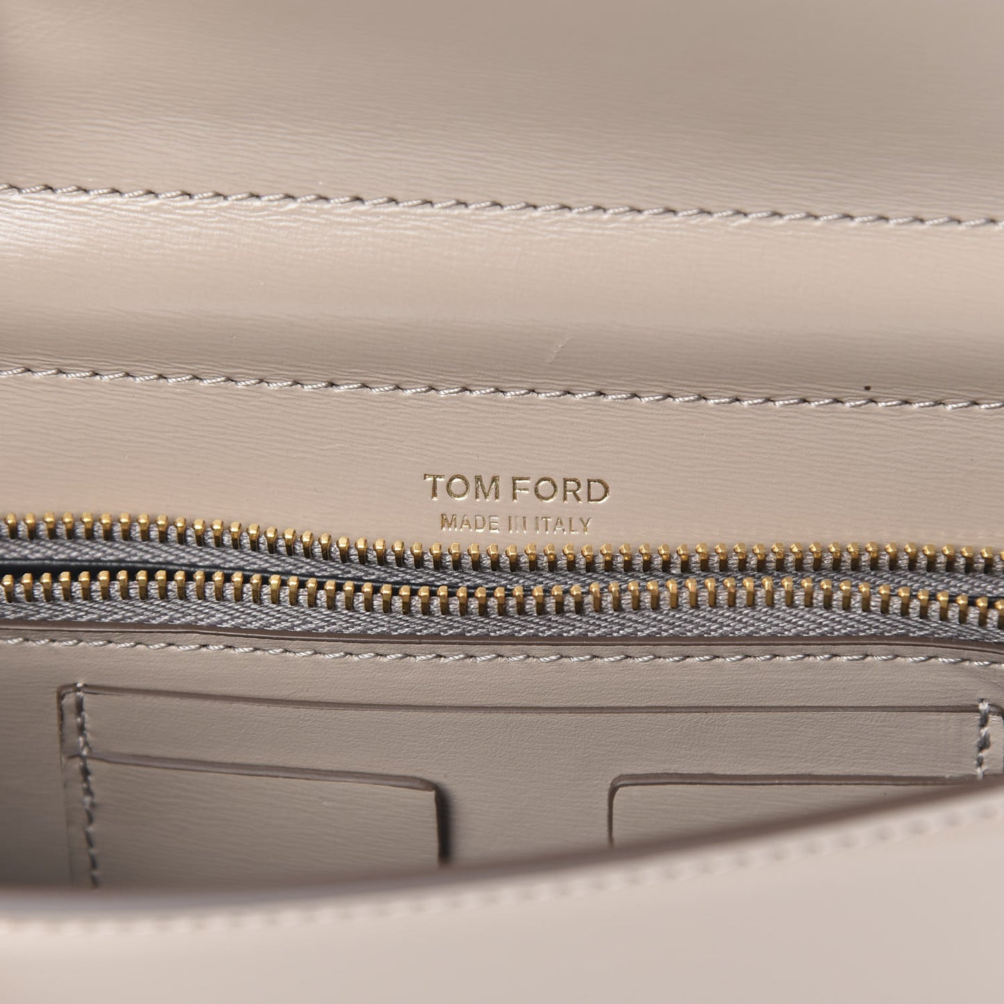 Calfskin Icon Crossbody Bag Silk Taupe