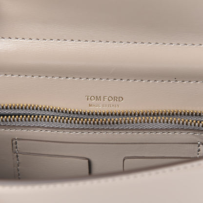 Tom Ford Calfskin Icon Crossbody Bag Silk Taupe 6 of 10