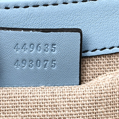 Gucci Microguccissima Medium Emily Chain Shoulder Bag Mineral Blue 7 of 11