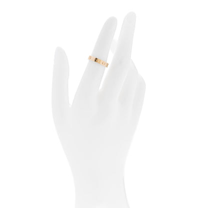 Cartier 18K Yellow Gold 3.5mm LOVE Wedding Band Ring 50 5.25 2 of 5