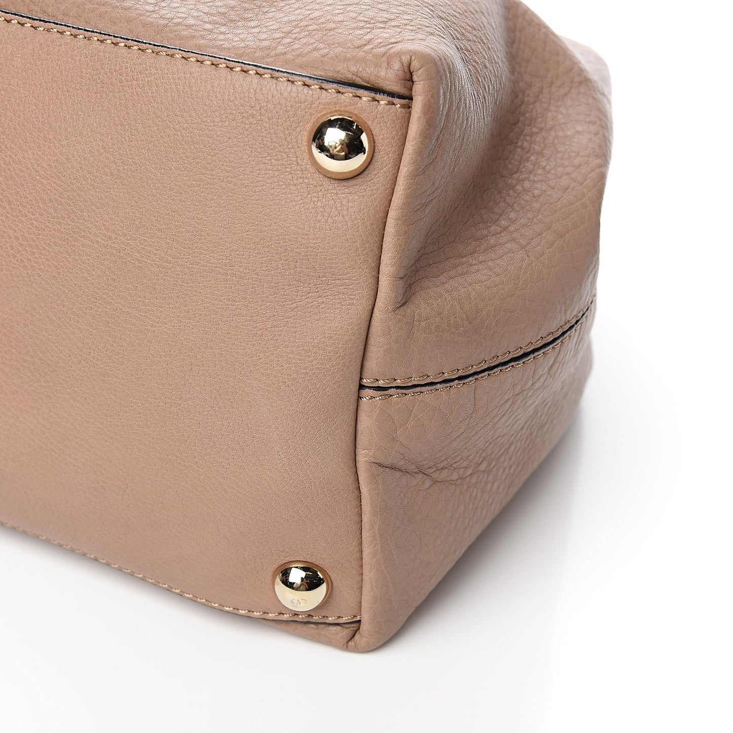 Grained Calfskin Va Va Voom Tote Sabbia