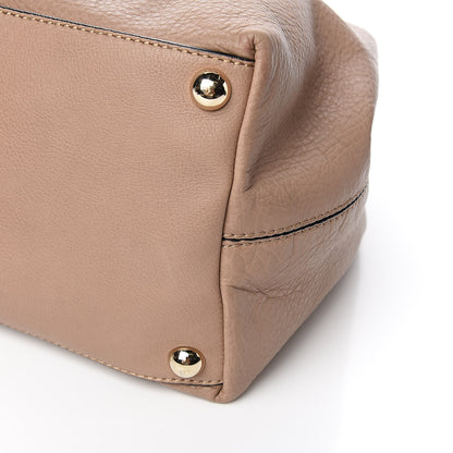 Valentino Garavani Grained Calfskin Va Va Voom Tote Sabbia 11 of 15