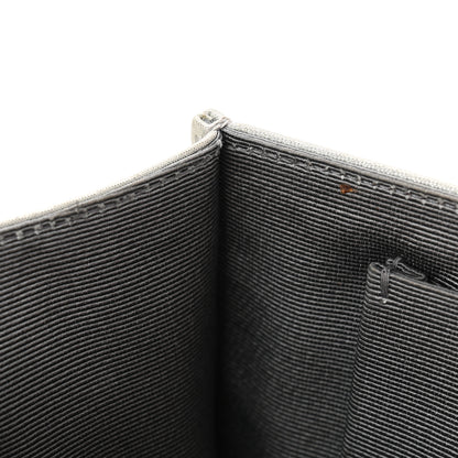Christian Dior Metallic Calfskin Small Diorama Flap Bag Silver 11 of 15