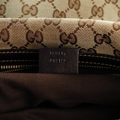 Gucci Monogram Large Studded Hobo Brown 9 of 9