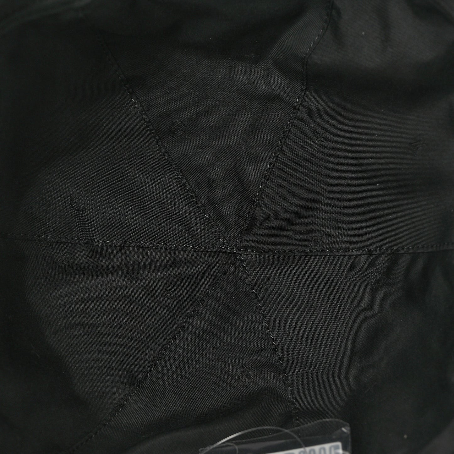 Crystal Jacquard Embroidered Cap M Black