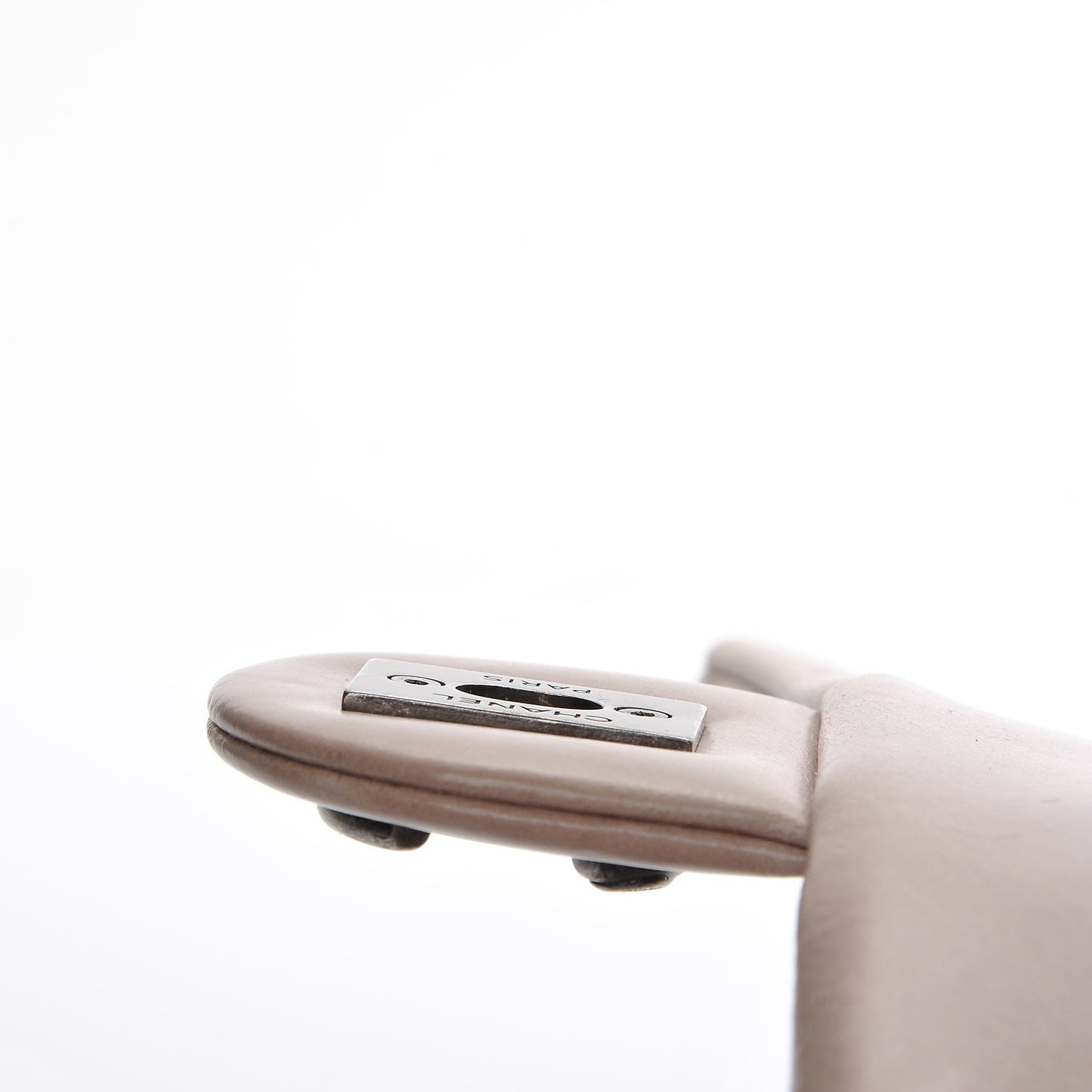 Glazed Calfskin Quilted Medium Duo Flap Light Pink