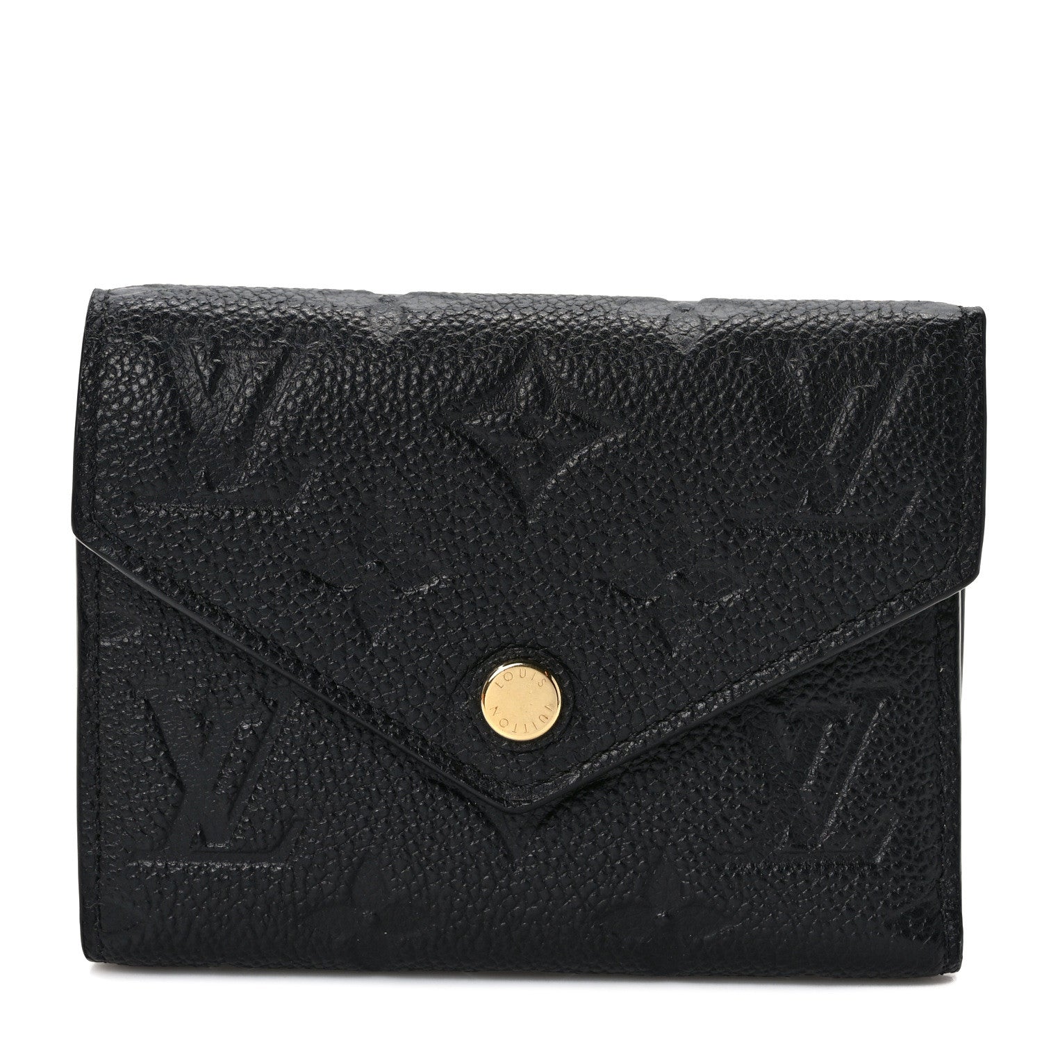Louis Vuitton Empreinte Victorine Wallet Black 1 of 7