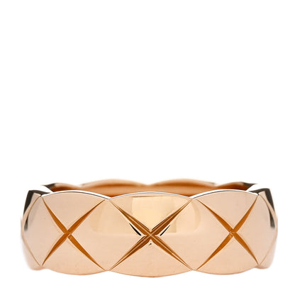 Chanel 18K Yellow Gold Small Coco Crush Ring 52 6 1 of 6