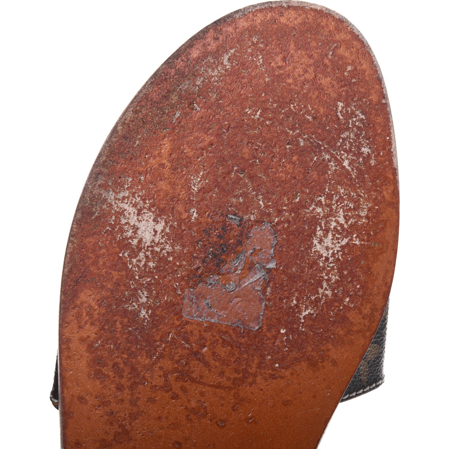 Louis Vuitton Monogram Lock It Flat Mules 39 Brown 10 of 16