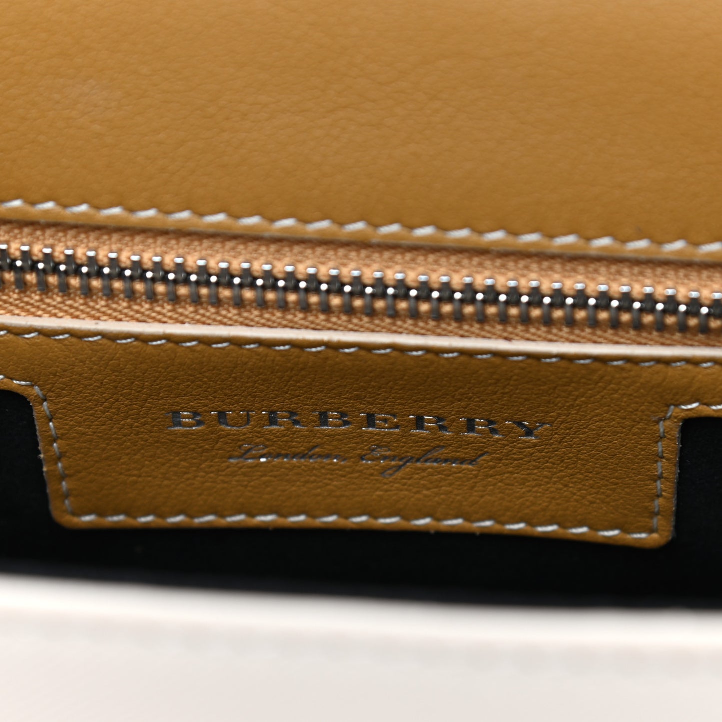 Trench Calfskin Small DK88 Top Handle Bag Limestone Ochre Yellow