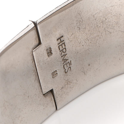 Hermes Enamel Wide Clic Clac H Bracelet GM Vert Olive 4 of 6