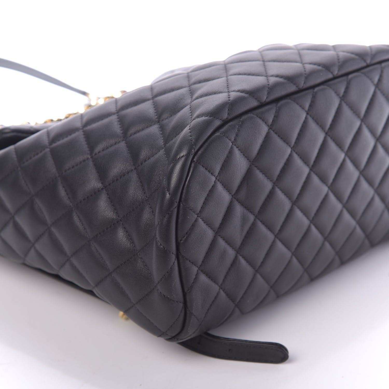 Chanel Lambskin Quilted Large Urban Spirit Backpack Black 8 of 8
