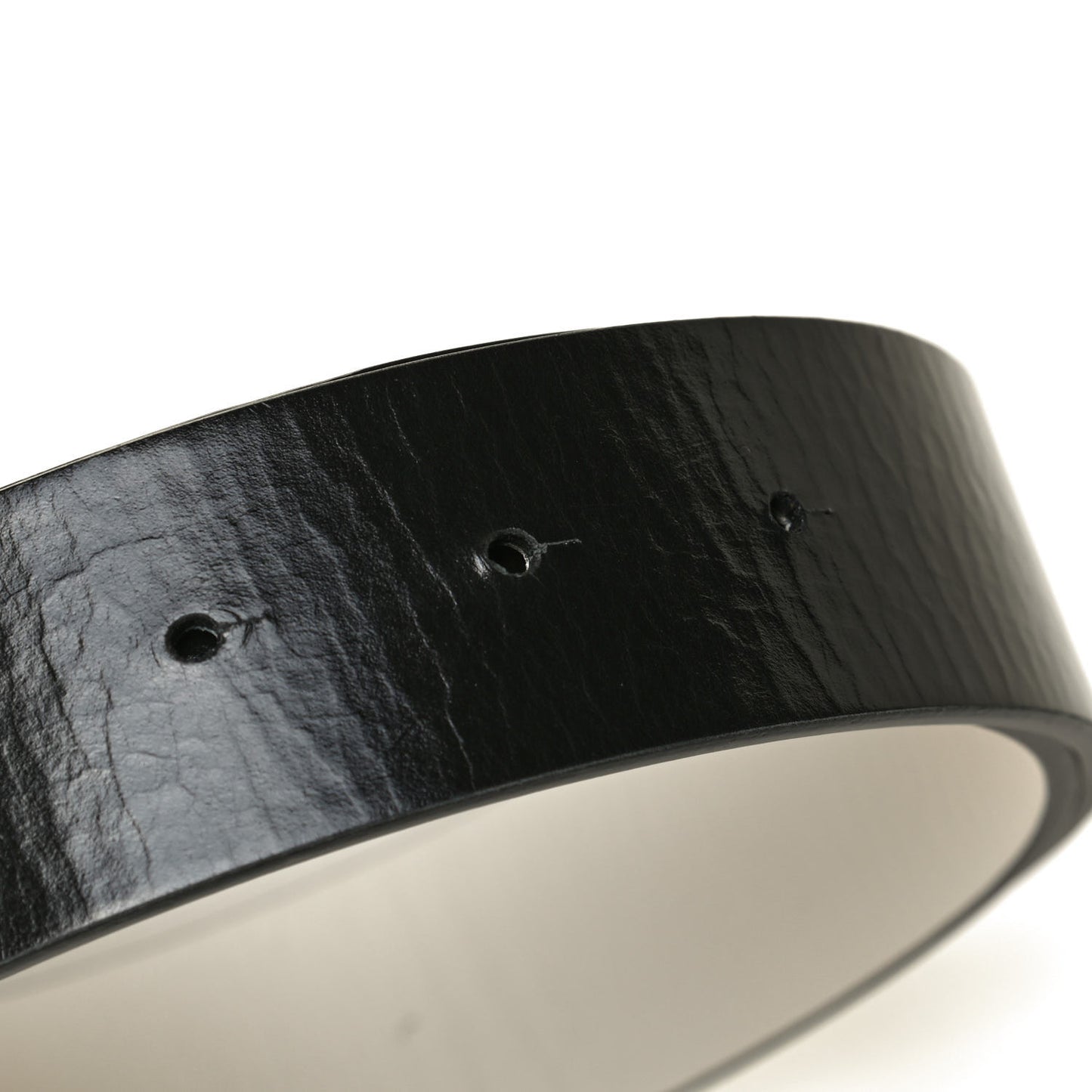 Calfskin CC Reversible Belt 85 Black White