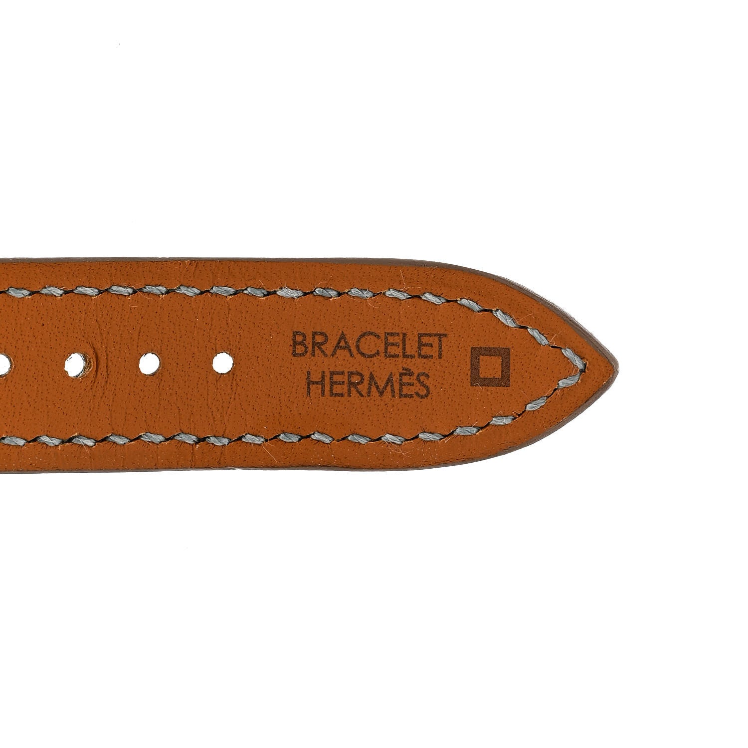 Hermes Matte Alligator Heure H Hour Watch Strap Gris Mouette 5 of 6