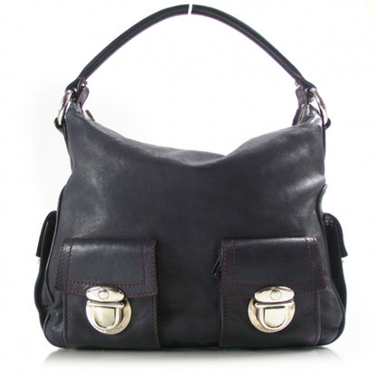 Marc Jacobs Leather Large Multipocket Indigo 1 of 12