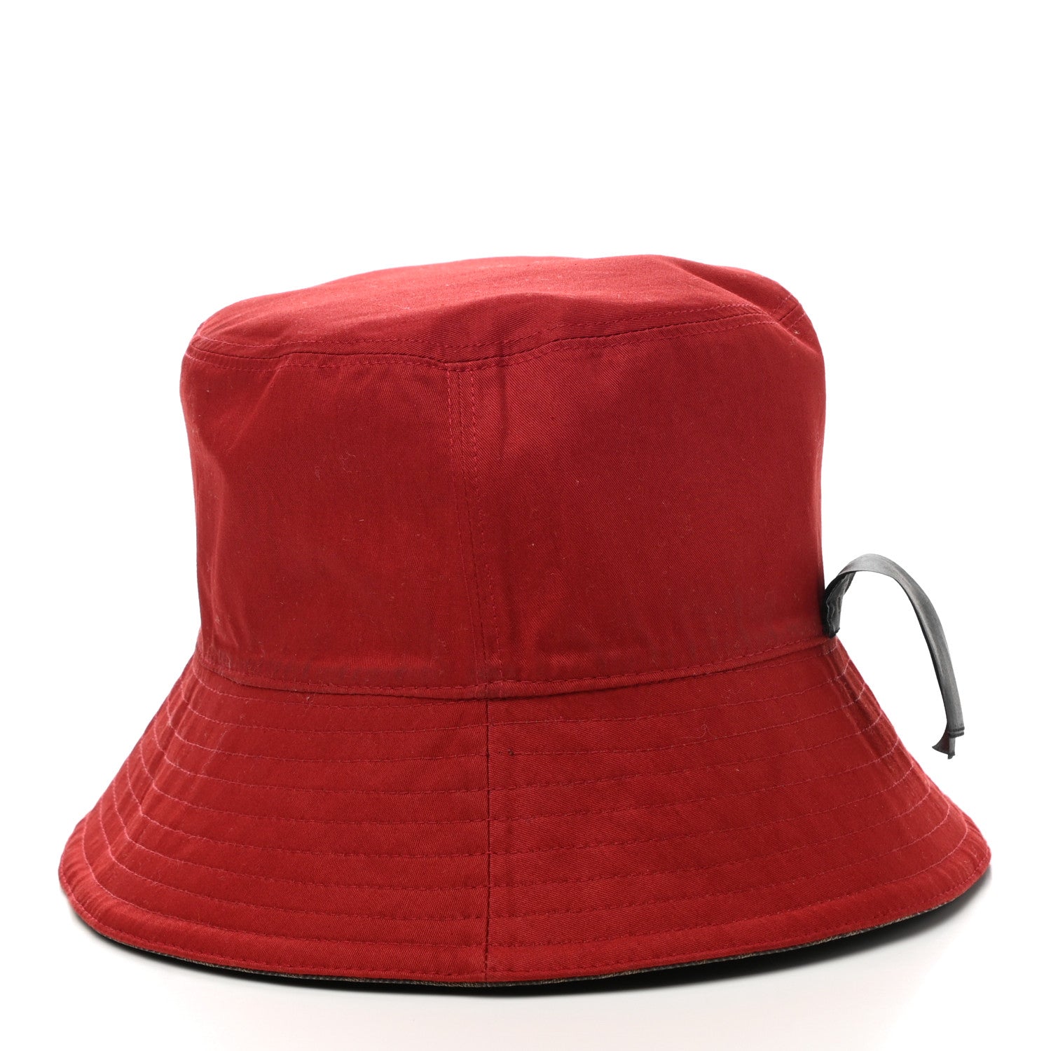 Fendi Technical Fabric FF Reversible Bucket Hat L Tobacco Red 10 of 17