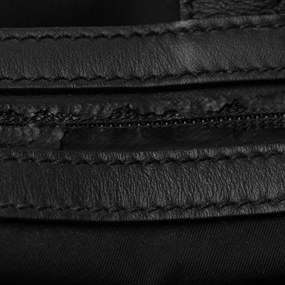 Fendi Nylon FF Embossed Backpack Black 11 of 13