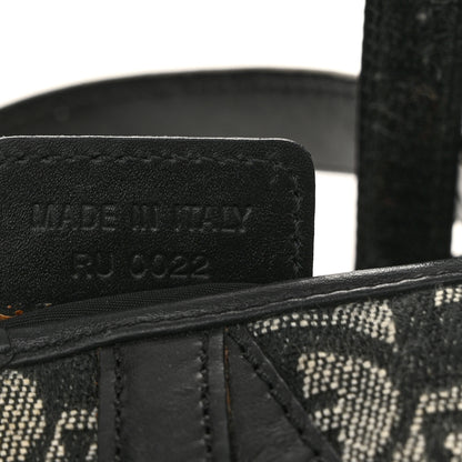 Christian Dior Oblique Saddle Bag Black 7 of 11