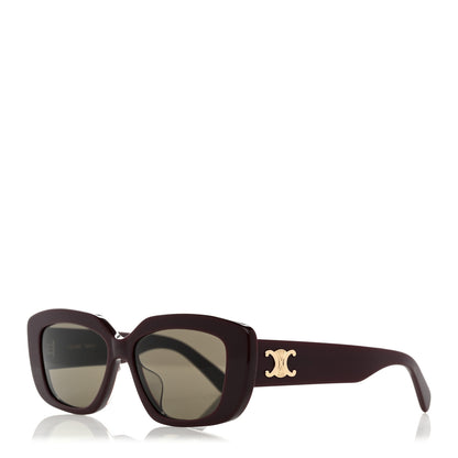 Celine Acetate Triomphe Sunglasses CL40216U Burgundy 1 of 7