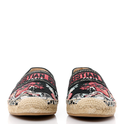 Christian Dior Embroidered Pop Granville Espadrille 40 Multicolor 2 of 8