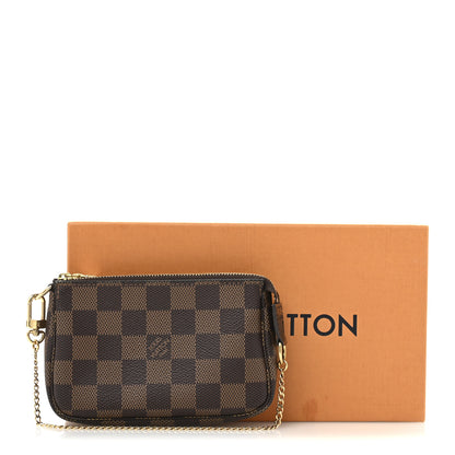 Louis Vuitton Damier Ebene Mini Pochette Accessories 9 of 9