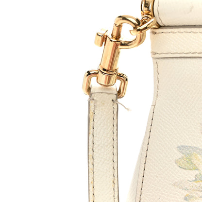 Dolce & Gabbana Dauphine St.Giap Papaveri Print Medium Miss Sicily Satchel White Multicolor 17 of 22
