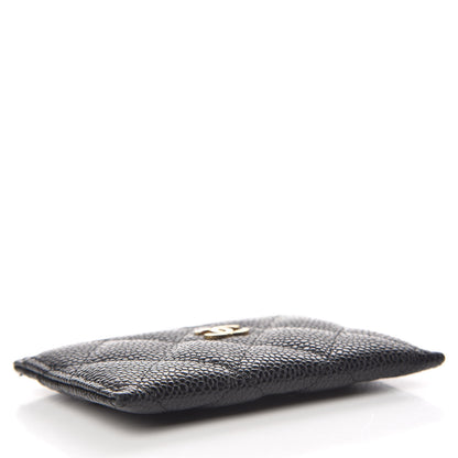Chanel Caviar Quilted Card Holder Black 4 of 8