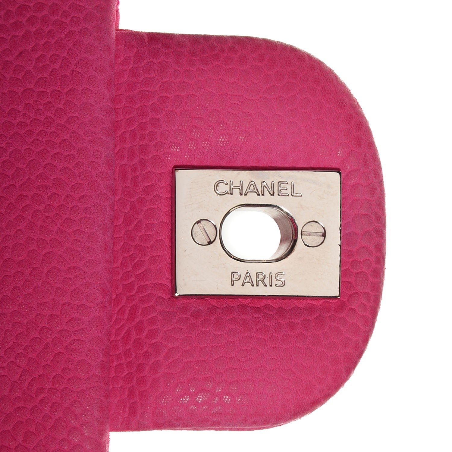 Chanel Iridescent Caviar Quilted Medium Double Flap Pink 6 of 9