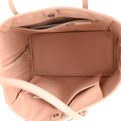 Christian Dior Coated Canvas Cannage Panarea Shopping Tote Rosato 4 of 9