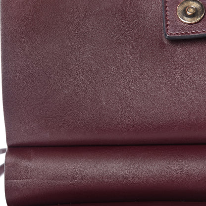Chloe Suede Calfskin Medium Faye Shoulder Bag Dark Purple 8 of 17