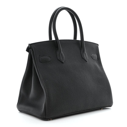 Hermes Togo Birkin 30 Black 3 of 12