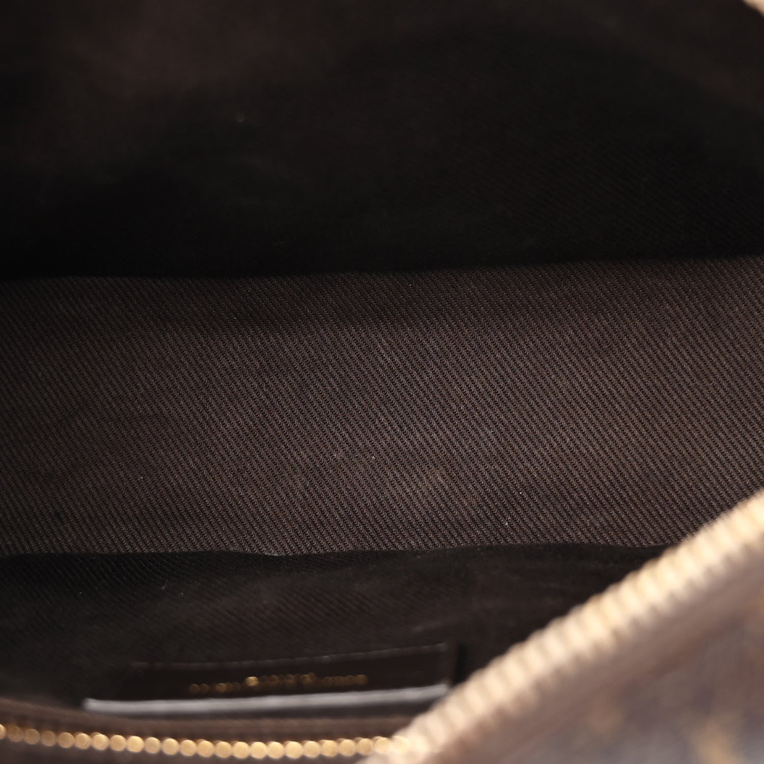 Saint Laurent Canvas Smooth Calfskin Le Monogramme Camera Bag Chestnut 5 of 19