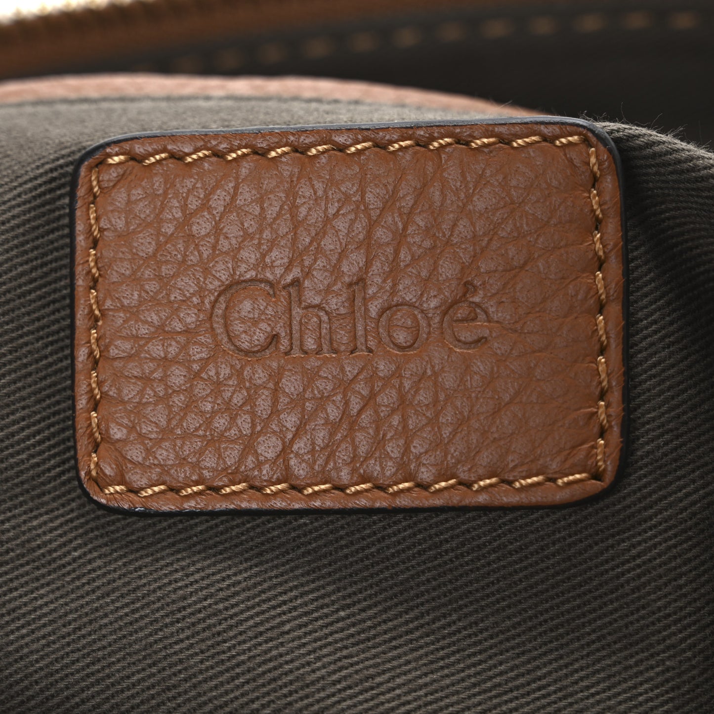 Calfskin Medium Marcie Satchel Tan