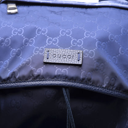 Gucci Nylon Monogram Medium Light Double Buckle Backpack Tide 9 of 9