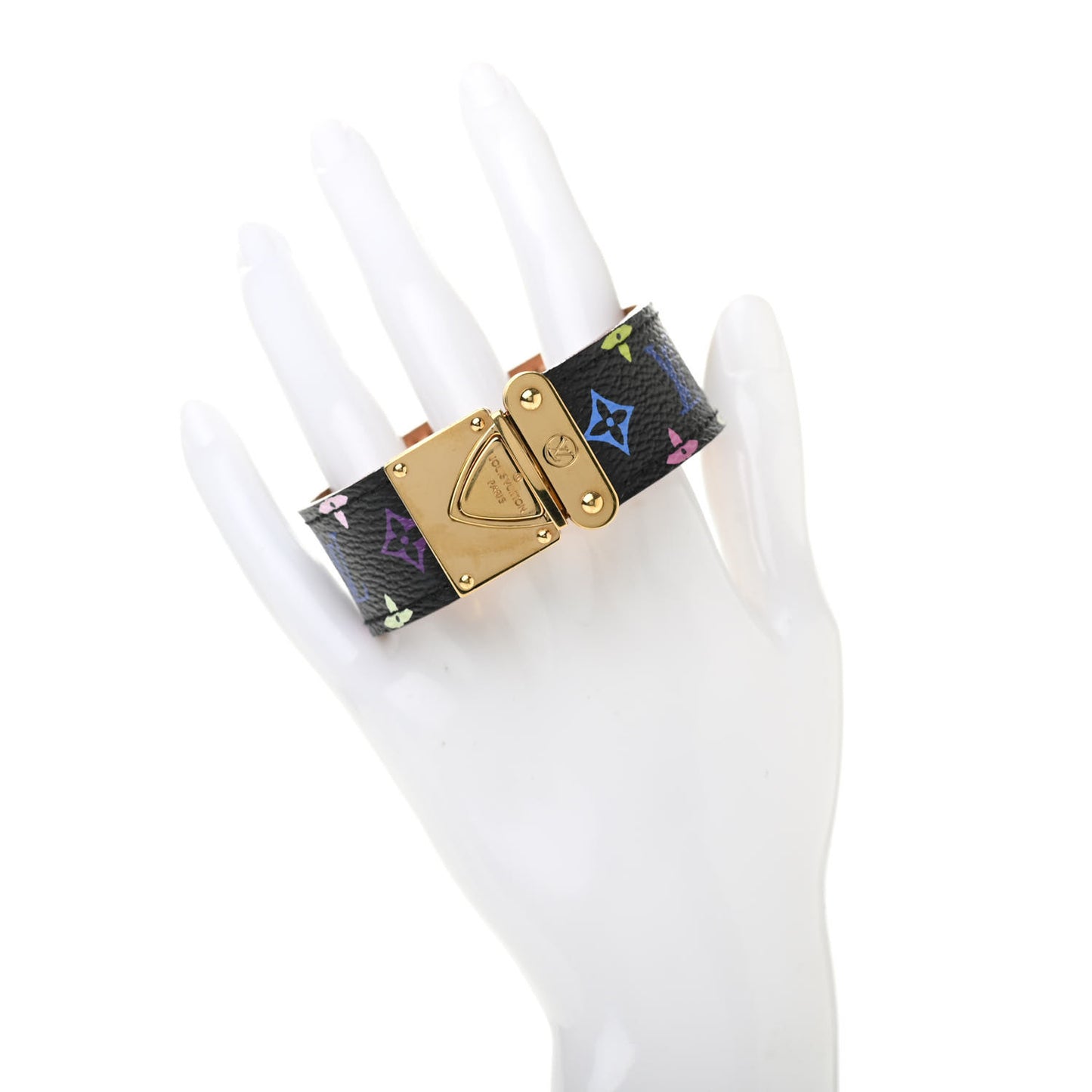 Monogram Multicolor Koala Bracelet M Black