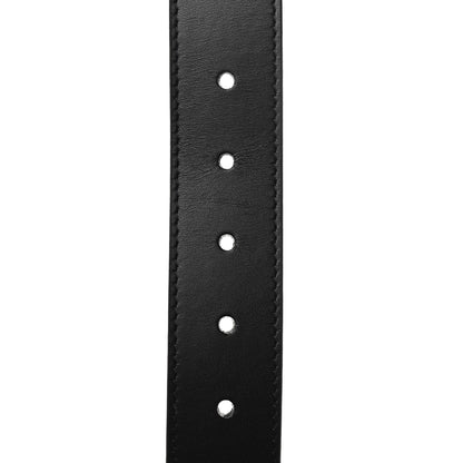 Louis Vuitton Calfskin 35mm Pont Neuf Belt 105 42 Black 5 of 6