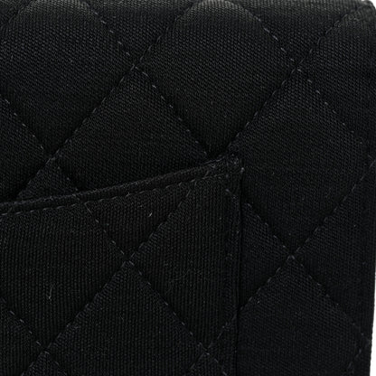 Chanel Jersey Quilted Reissue Wallet On Chain WOC Black 18 of 18