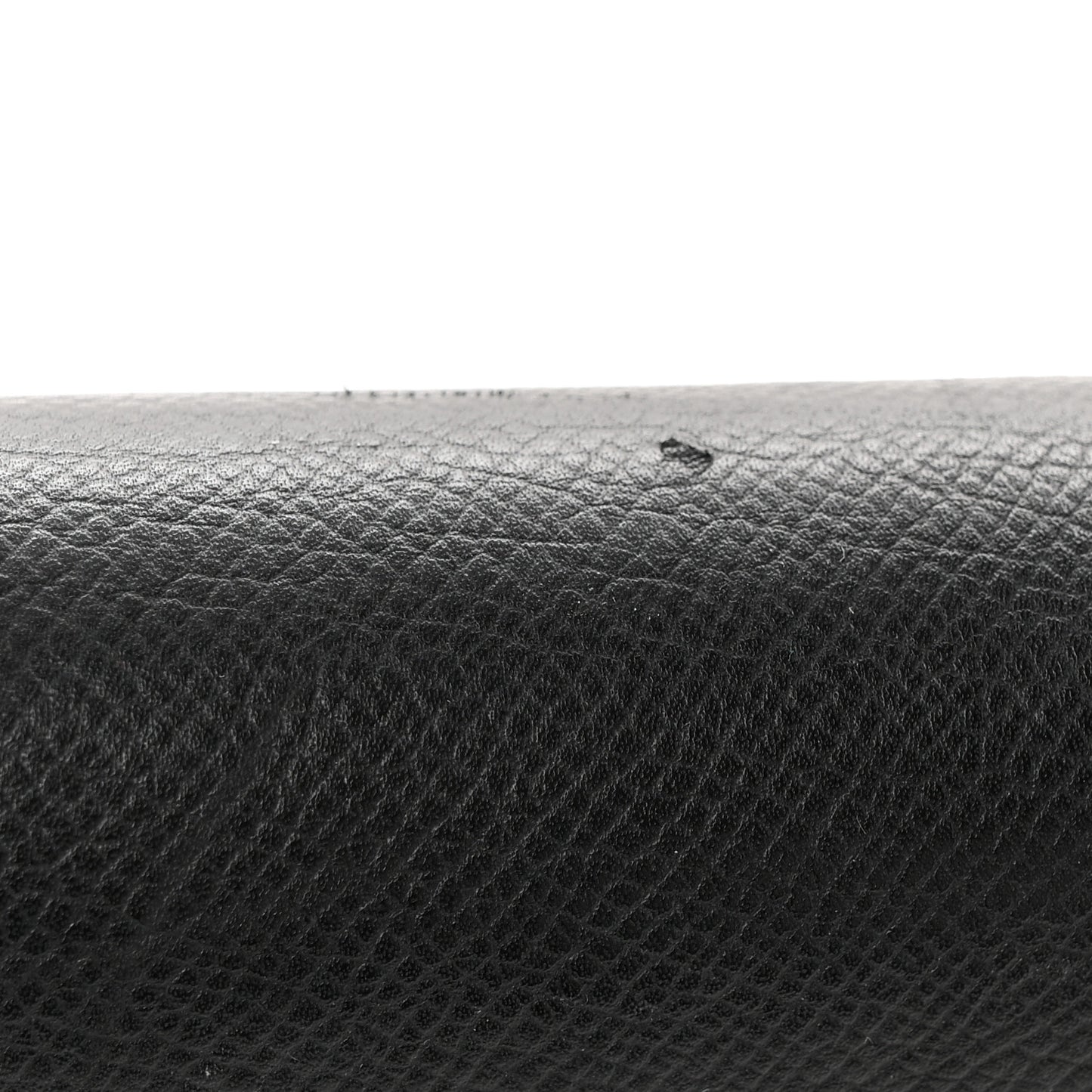 Grained Calfskin Small Trotteur Black