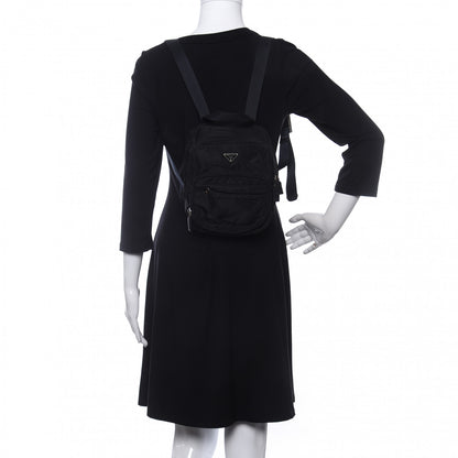Prada Tessuto Nylon Backpack Black 2 of 12