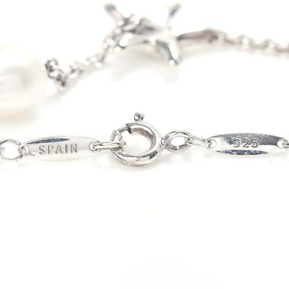 Tiffany Sterling Silver Pearl Elsa Peretti Starfish Bracelet 4 of 4