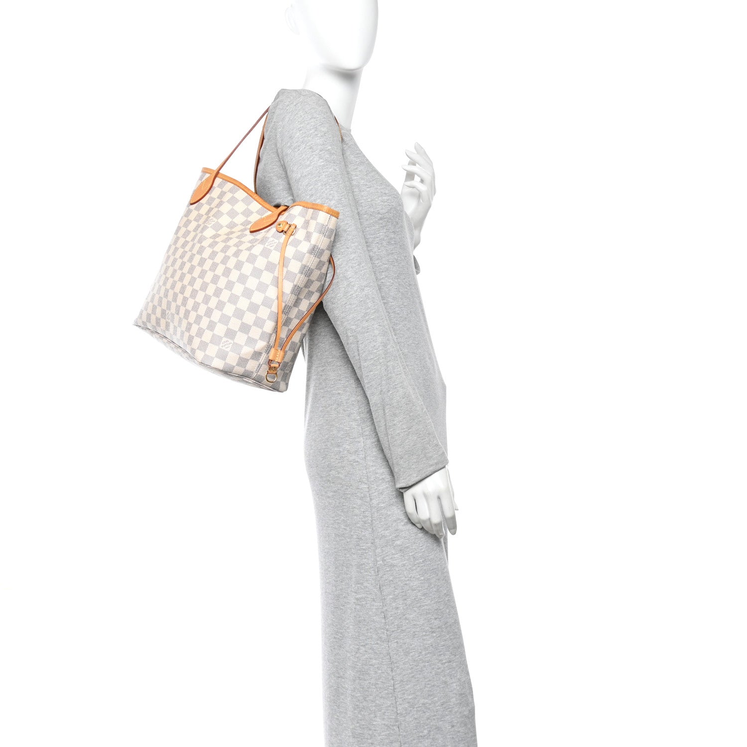 Louis Vuitton Damier Azur Neo Neverfull MM 2 of 10