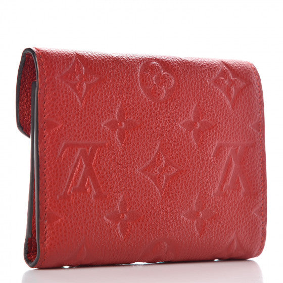 Louis Vuitton Empreinte Victorine Wallet Cherry 3 of 7