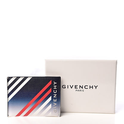 Givenchy Coated Canvas Mens Lines Print Card Case Multicolor 16 of 16
