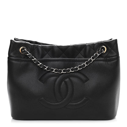 Chanel Caviar Timeless CC Soft Tote Black 1 of 11