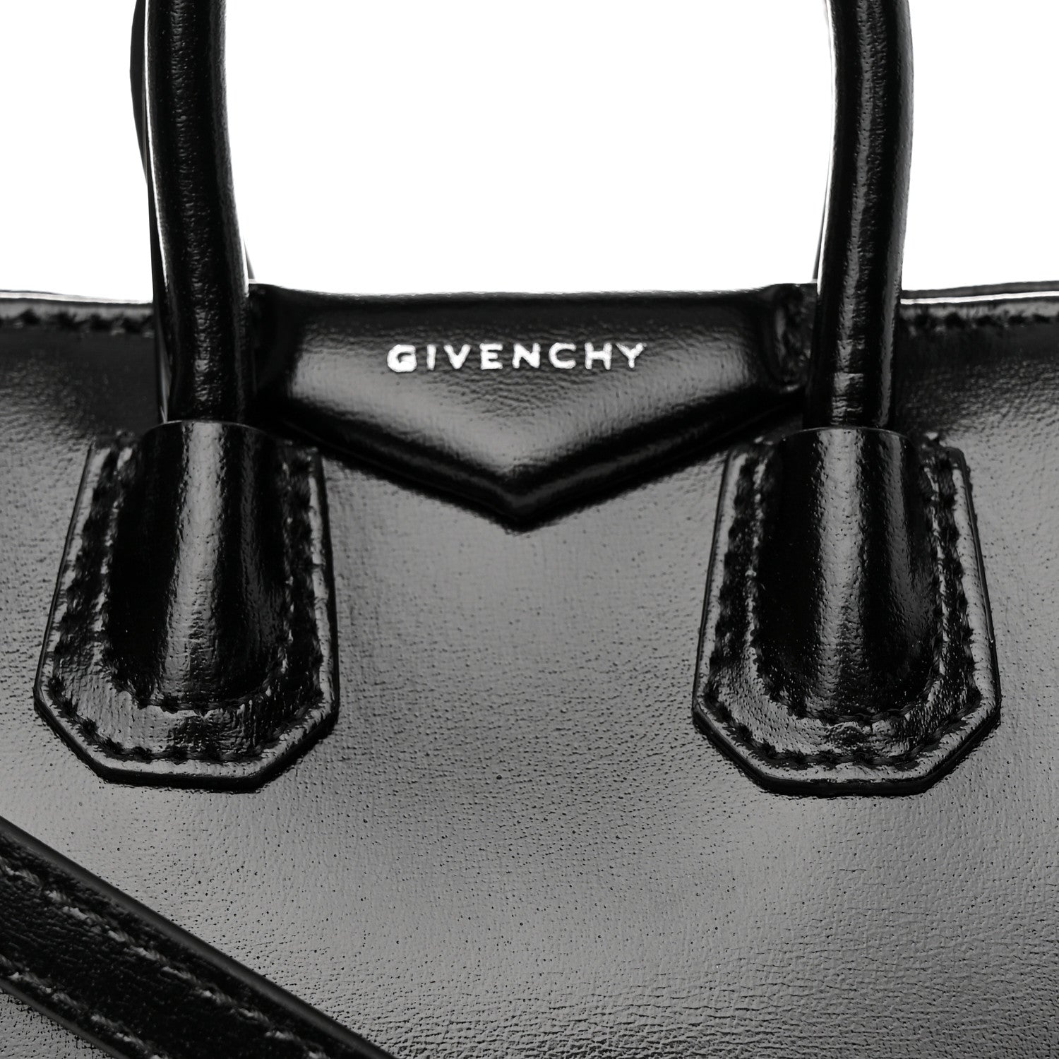 Givenchy Shiny Lord Calfskin Micro Antigona Black 7 of 10