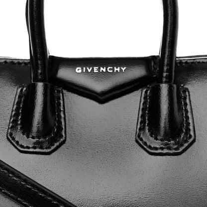 Givenchy Shiny Lord Calfskin Micro Antigona Black 7 of 10