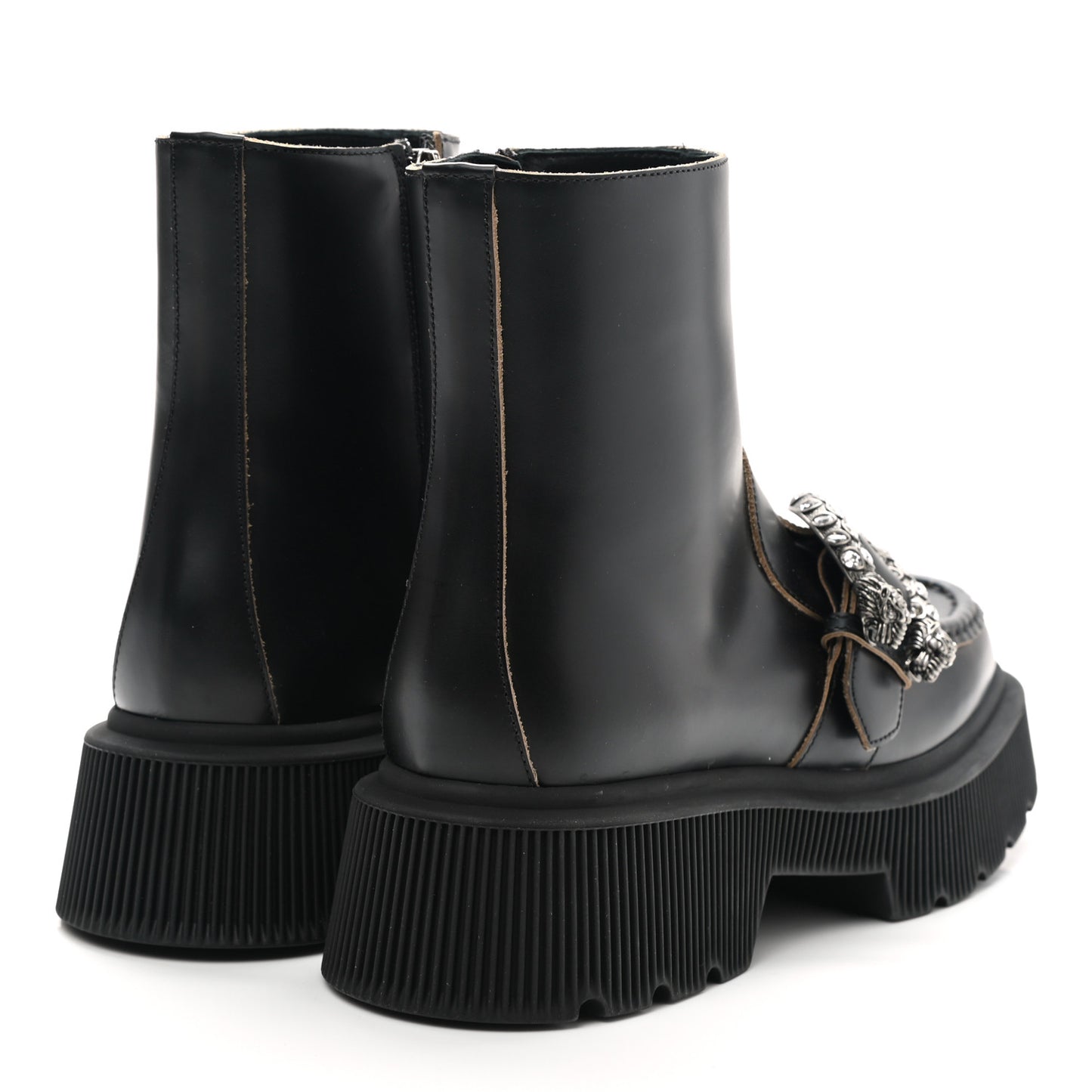 Cordovan Lux Dionysus Hunder Boots 36 Black