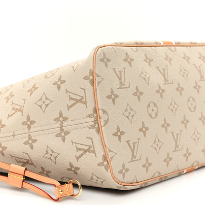 Louis Vuitton Monopaname Neverfull MM Beige Ocher 9 of 10