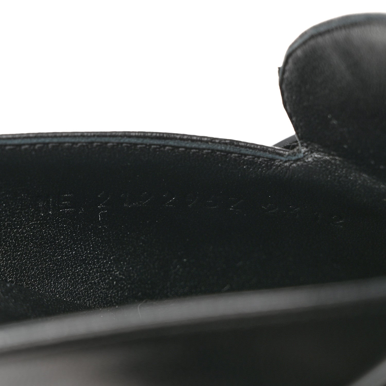 Hermes Goatskin Oz Mules 39 Black 7 of 9